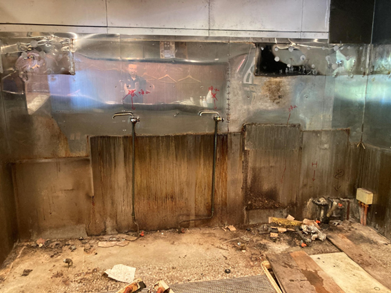 居抜き店舗の厨房工事